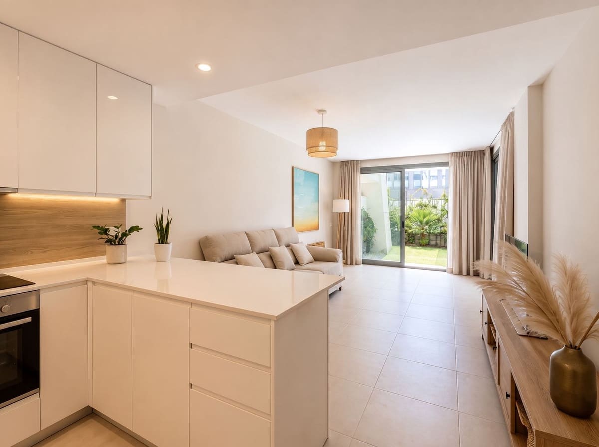 2 Zimmer Apartment zu verkaufen in New Golden Mile mit Pool Garage - 469.000 € (Ref: 10029952)
