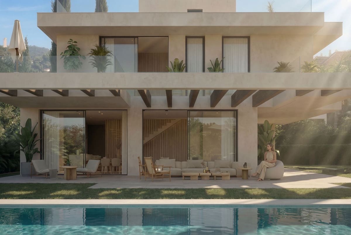 Chalet de 4 habitaciones en Elviria en venta con piscina garaje - 2.999.000 € (Ref: 9699190)