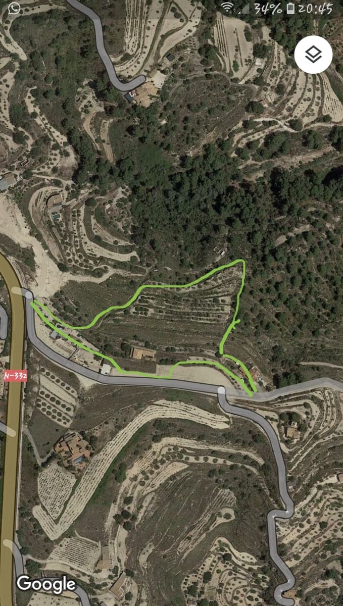 2 sovrum Finca/Hus på landet till salu i Benissa med garage - 380 000 € (Ref: 7851973)