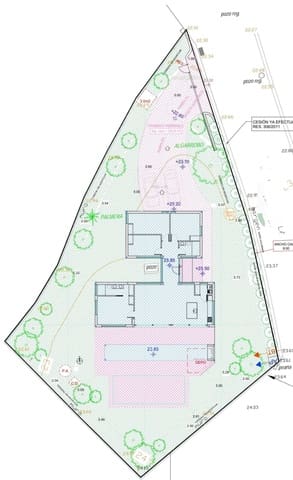 Tontti myytävänä paikassa Cap Martí - El Tossalet - Pinomar, Javea / Xàbia - 385 000 € (Ref: 9028950)