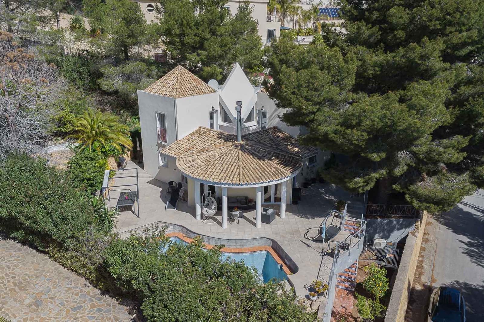 3 Zimmer Villa zu verkaufen in Altea mit Pool Garage - 530.000 € (Ref: 9598503)