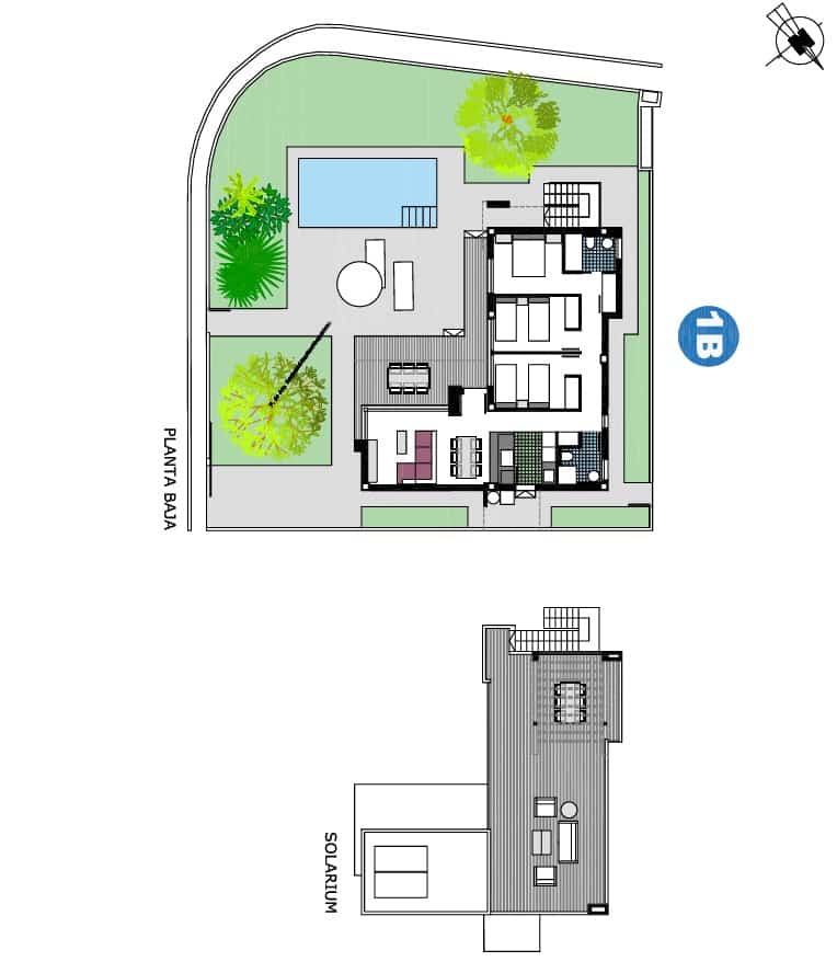 3 soverom Villa til salgs i Els Poblets med svømmebasseng garasje - € 475 000 (Ref: 9820905)