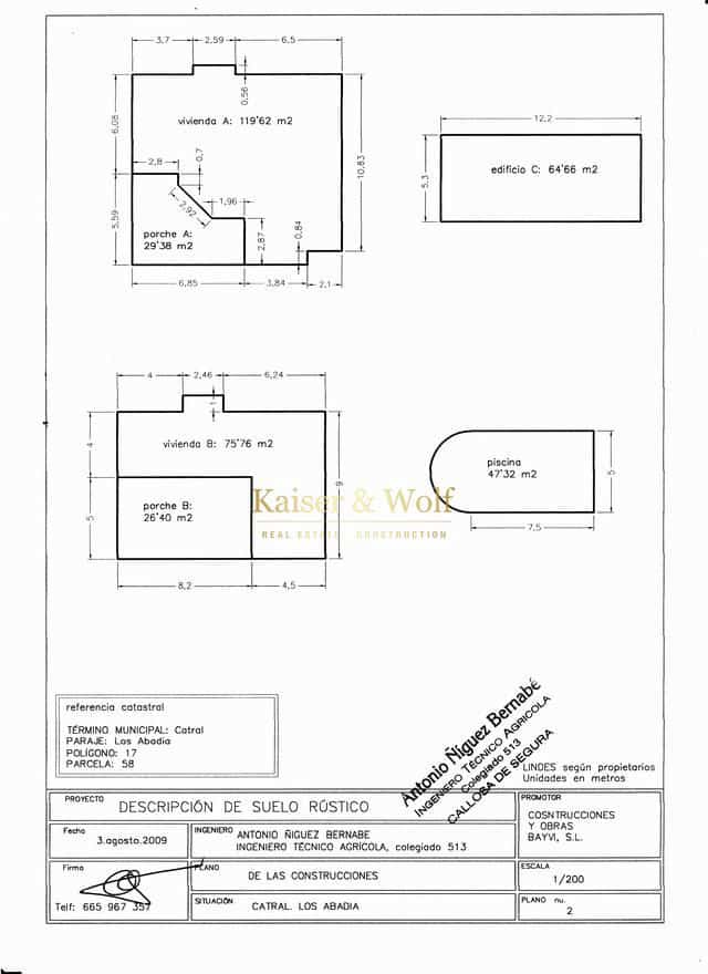 5 chambre Finca/Maison de Campagne à vendre à Callosa de Segura avec piscine garage - 630 000 € (Ref: 10104306)