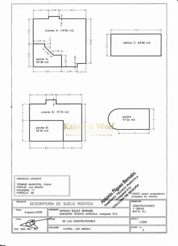 5 chambre Finca/Maison de Campagne à vendre à Callosa de Segura avec piscine garage - 630 000 € (Ref: 10104306)