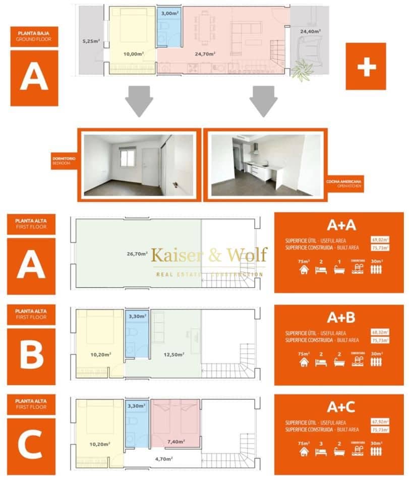 3 soveværelse Bungalow til salg i Gran Alacant med swimmingpool - € 270.000 (Ref: 6646404)
