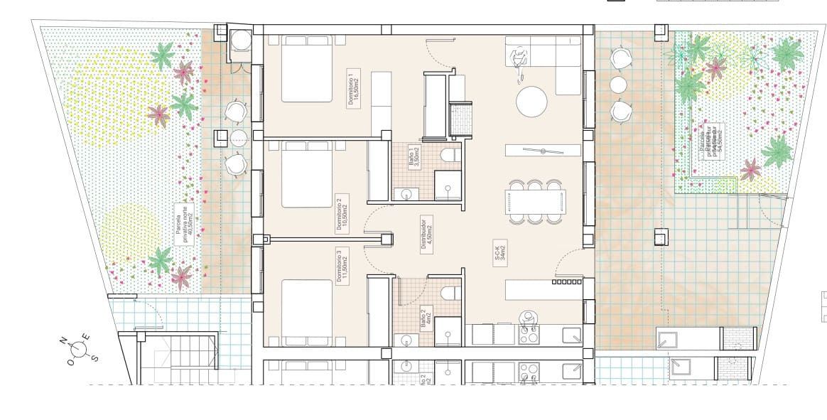 3 chambre Appartement à vendre à Hondon de las Nieves - 198 000 € (Ref: 7829584)