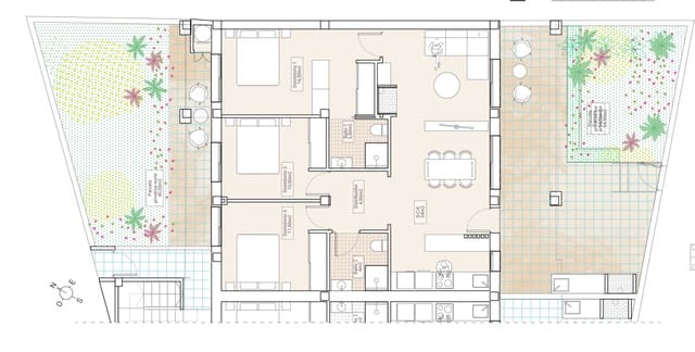 3 quarto Apartamento para venda em Hondón de las Nieves - 198 000 € (Ref: 7829584)
