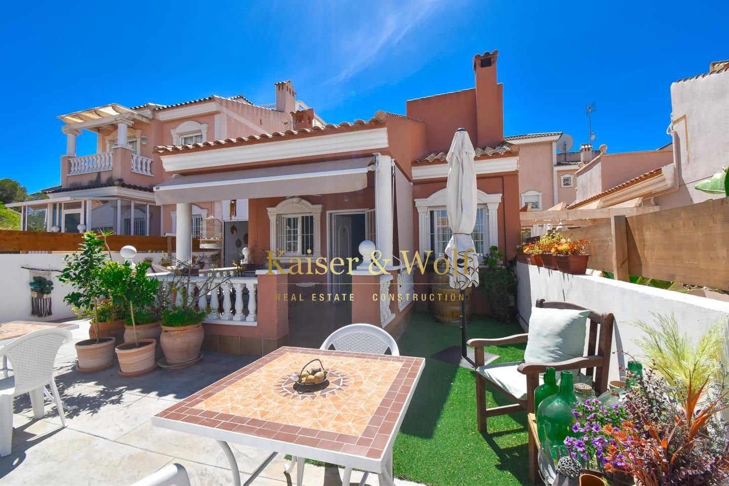 3 sypialnia Willa na sprzedaż w Gran Alacant z basenem - 315 000 € (Ref: 8337297)