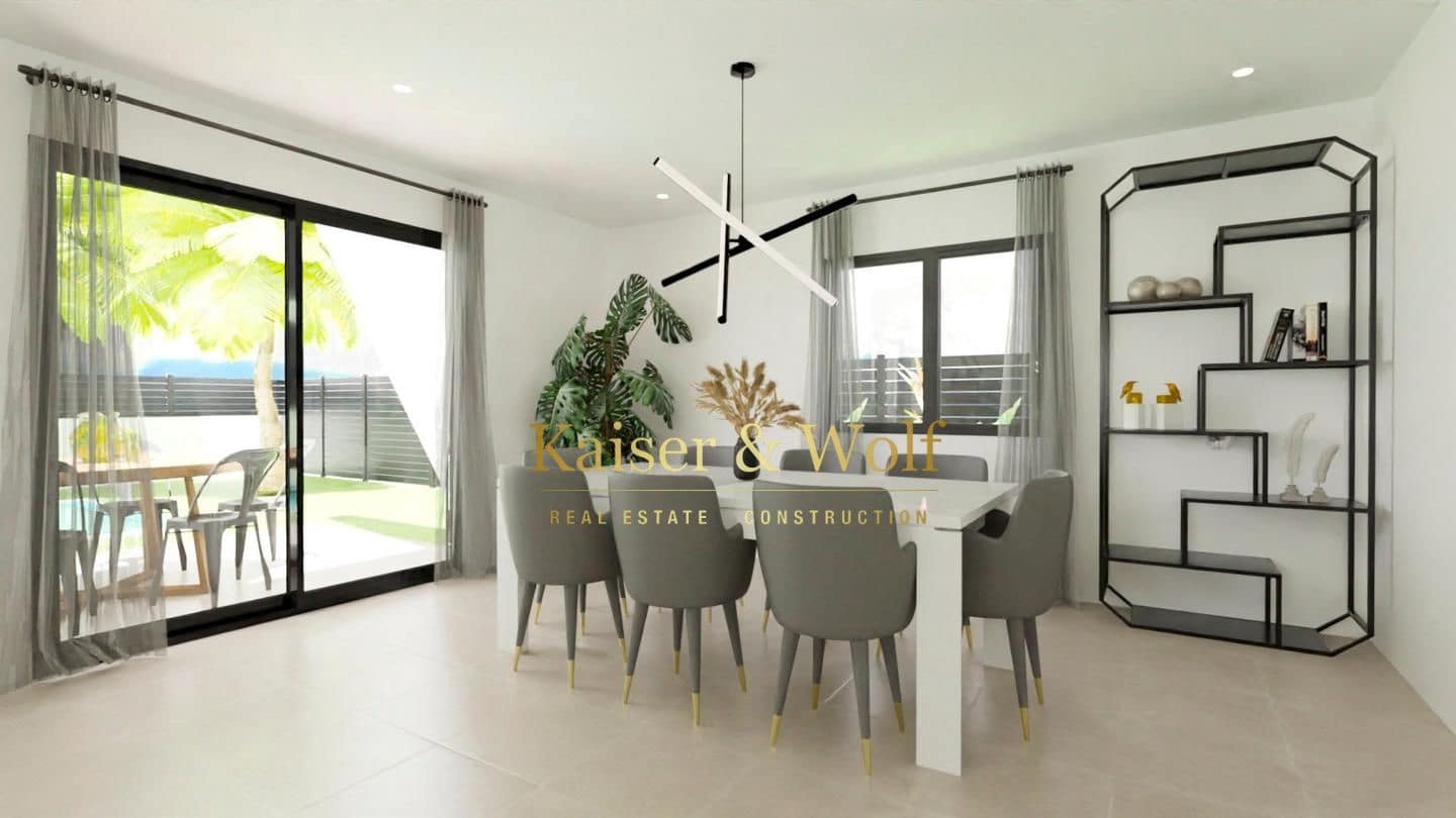 3 bedroom Villa for sale in Monforte del Cid with pool - € 360,000 (Ref: 8340326)