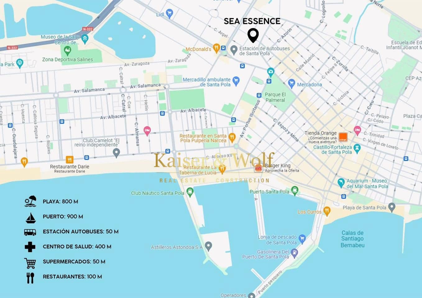 3 camera da letto Appartamento in vendita in Santa Pola con piscina - 240.000 € (Rif: 8346759)