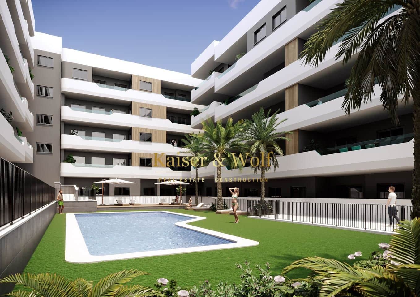 3 camera da letto Appartamento in vendita in Santa Pola con piscina - 240.000 € (Rif: 8346759)