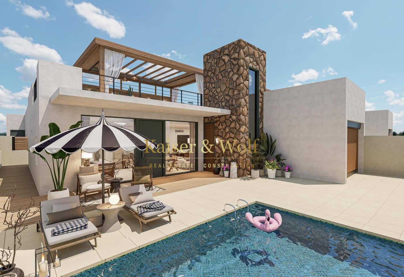 2 Zimmer Villa zu verkaufen in La Pinilla mit Pool - 176.916 € (Ref: 8774473)