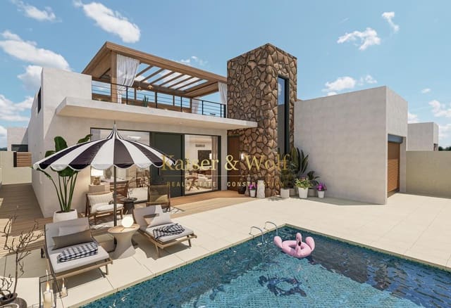 2 chambre Villa/Maison à vendre à La Pinilla, Fuente Alamo de Murcia avec piscine - 176 916 € (Ref: 8774473)