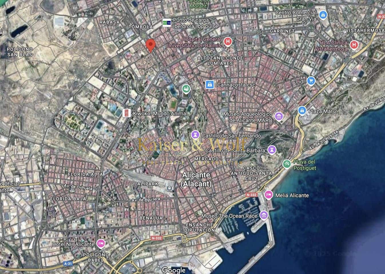 Mark till salu i Alicante stad - 88 000 € (Ref: 9170539)