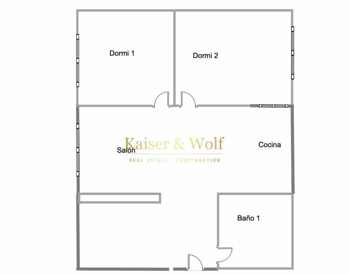 Bureau à louer à Santa Pola - 350 € (Ref: 9205310)