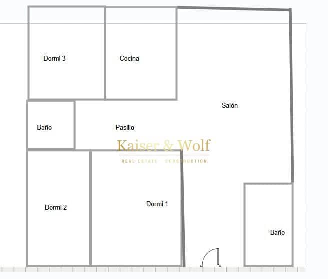 3 bedroom Flat for sale in Santa Pola - € 220,000 (Ref: 9254277)