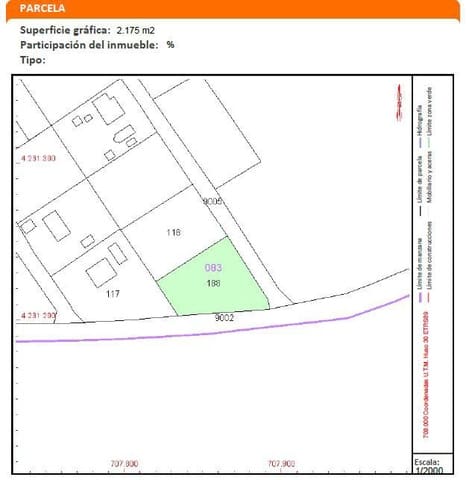 Undeveloped Land for sale in Las Bayas, Elche / Elx - € 50,000 (Ref: 9388722)