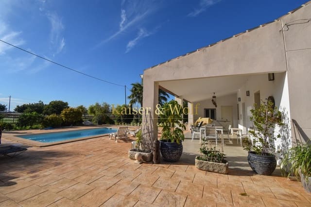 Finca/Casa Rural de 5 habitaciones en Las Bayas, Elche / Elx en venta con piscina - 590.000 € (Ref: 9425813)