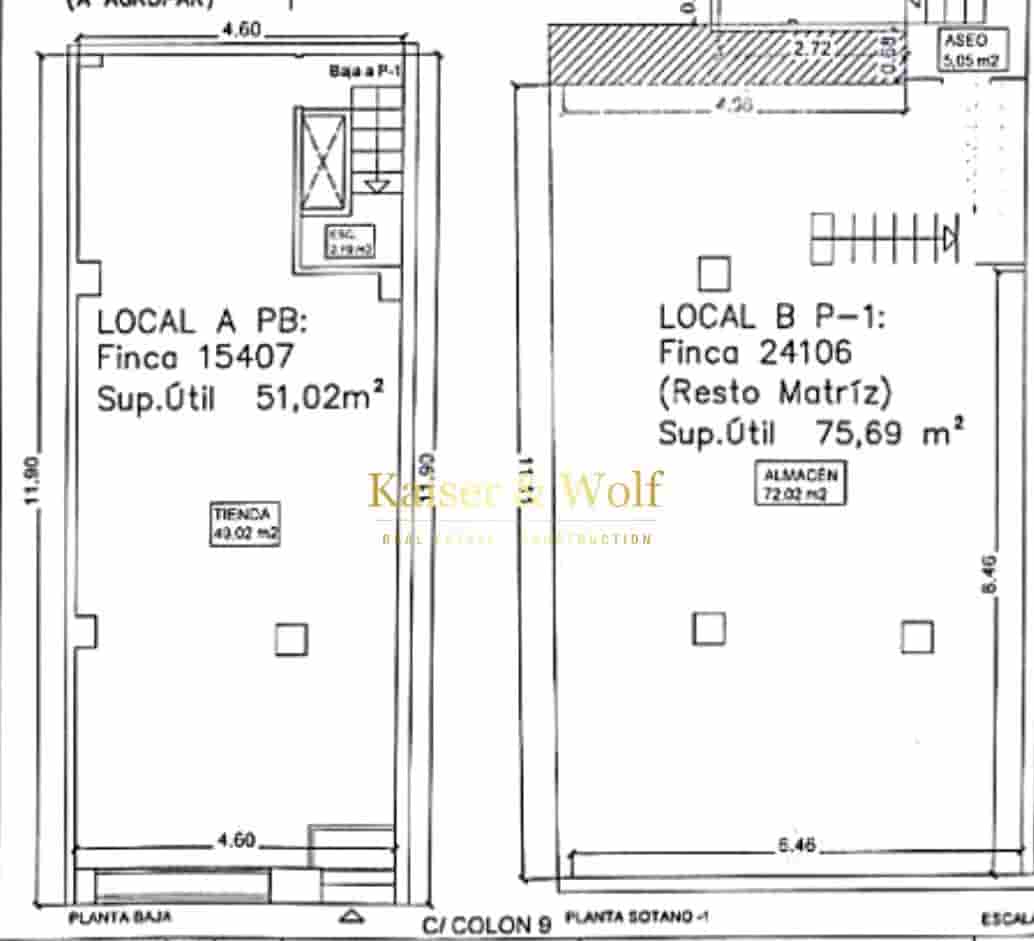 2 soveværelse Virksomhed til salg i Santa Pola - € 100.000 (Ref: 9535364)