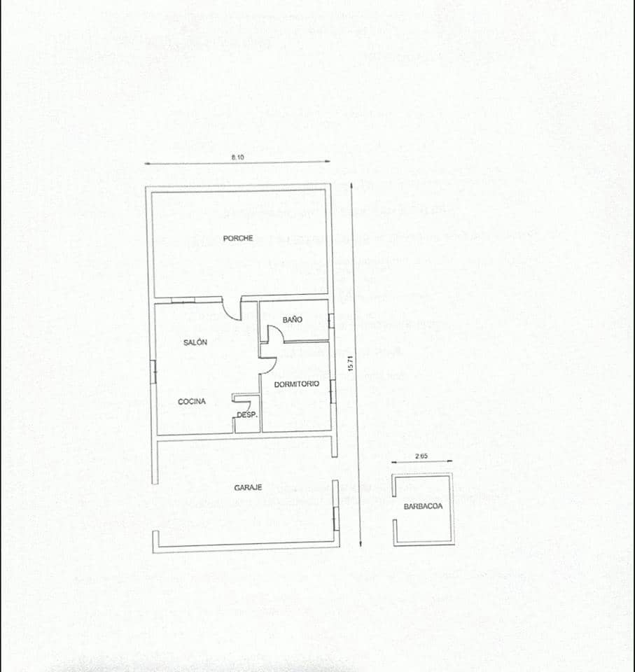 1 bedroom Villa for sale in Daimes with garage - € 225,000 (Ref: 9688578)