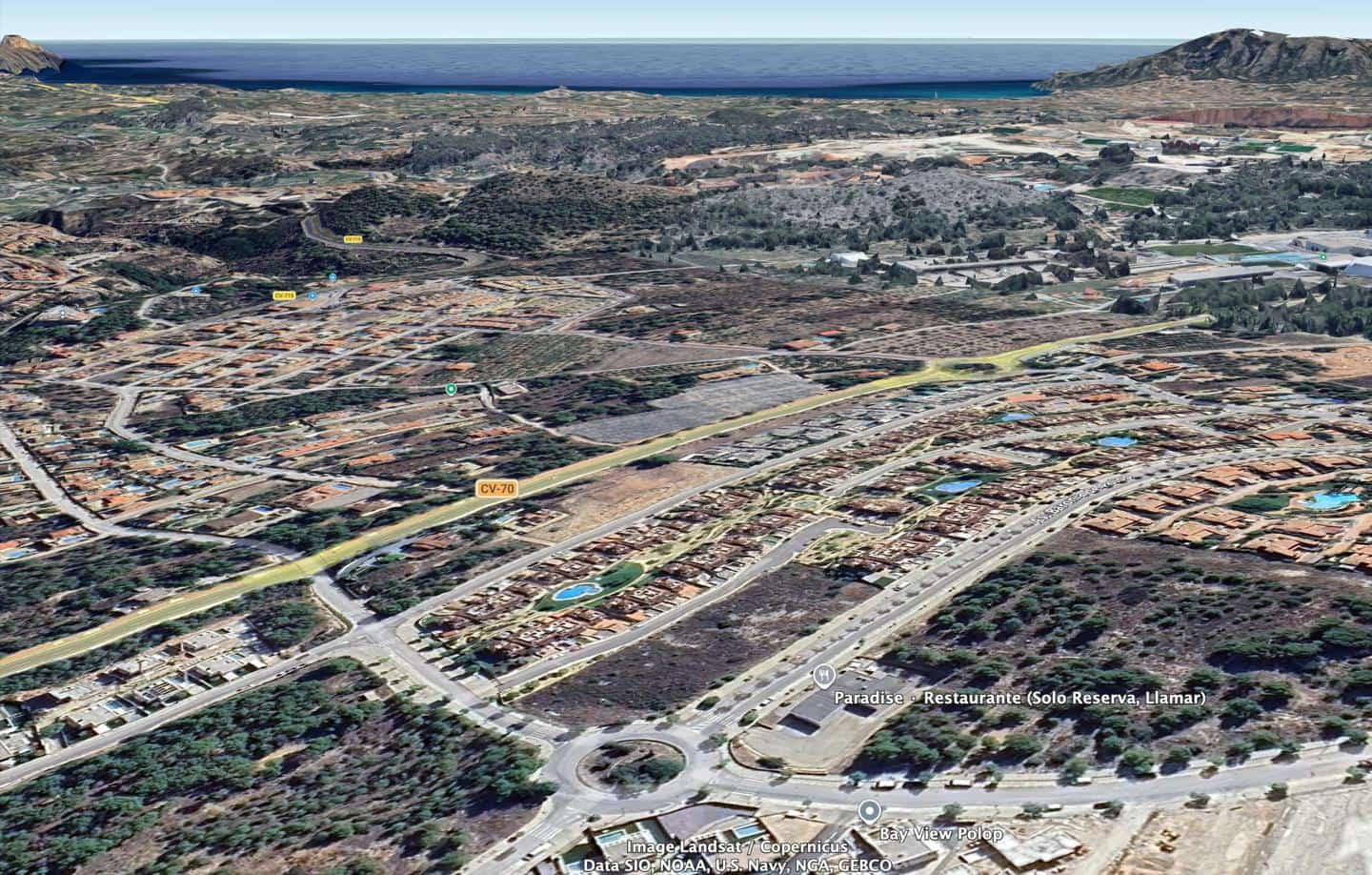 Ubebygd land til salgs i Polop - € 630 000 (Ref: 9976528)
