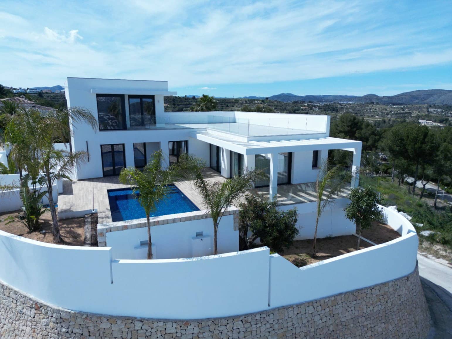 3 makuuhuone Huvila myytävänä paikassa Moraira mukana uima-altaan 
autotalli - 2 250 000 € (Ref: 8541186)