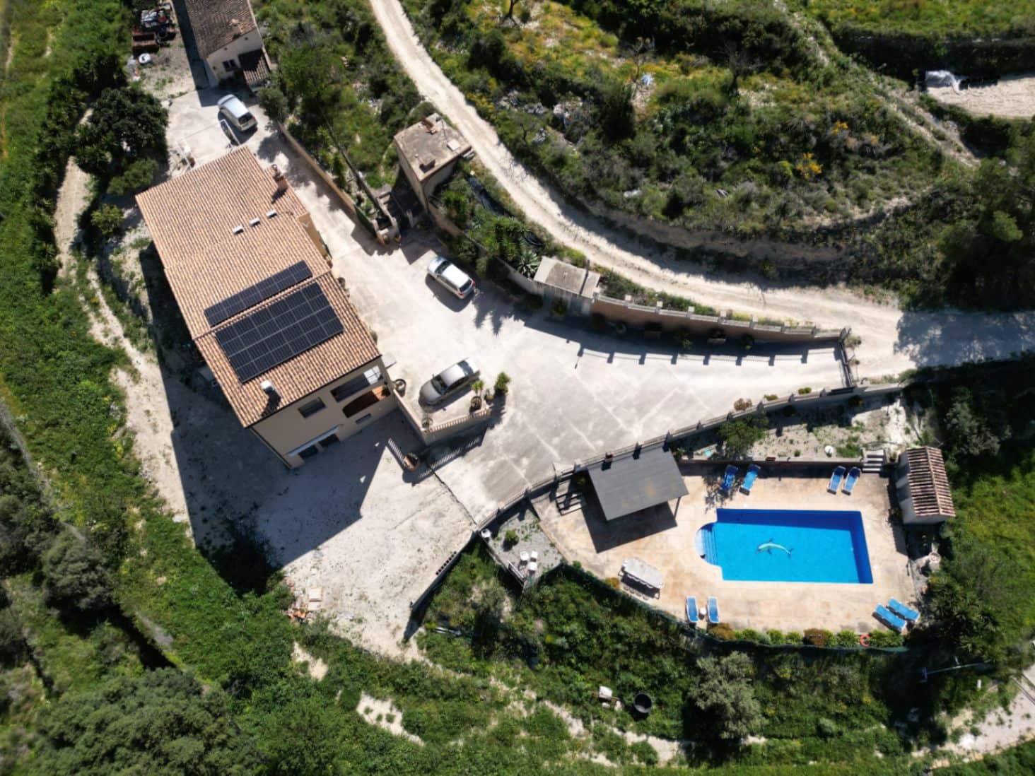 9 makuuhuone Huvila myytävänä paikassa Benissa mukana uima-altaan 
autotalli - 680 000 € (Ref: 8923314)