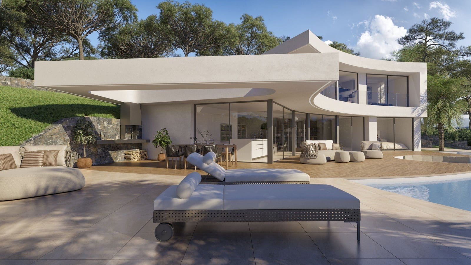 4 sovrum Villa till salu i Javea / Xabia med pool garage - 1 180 000 € (Ref: 9834836)