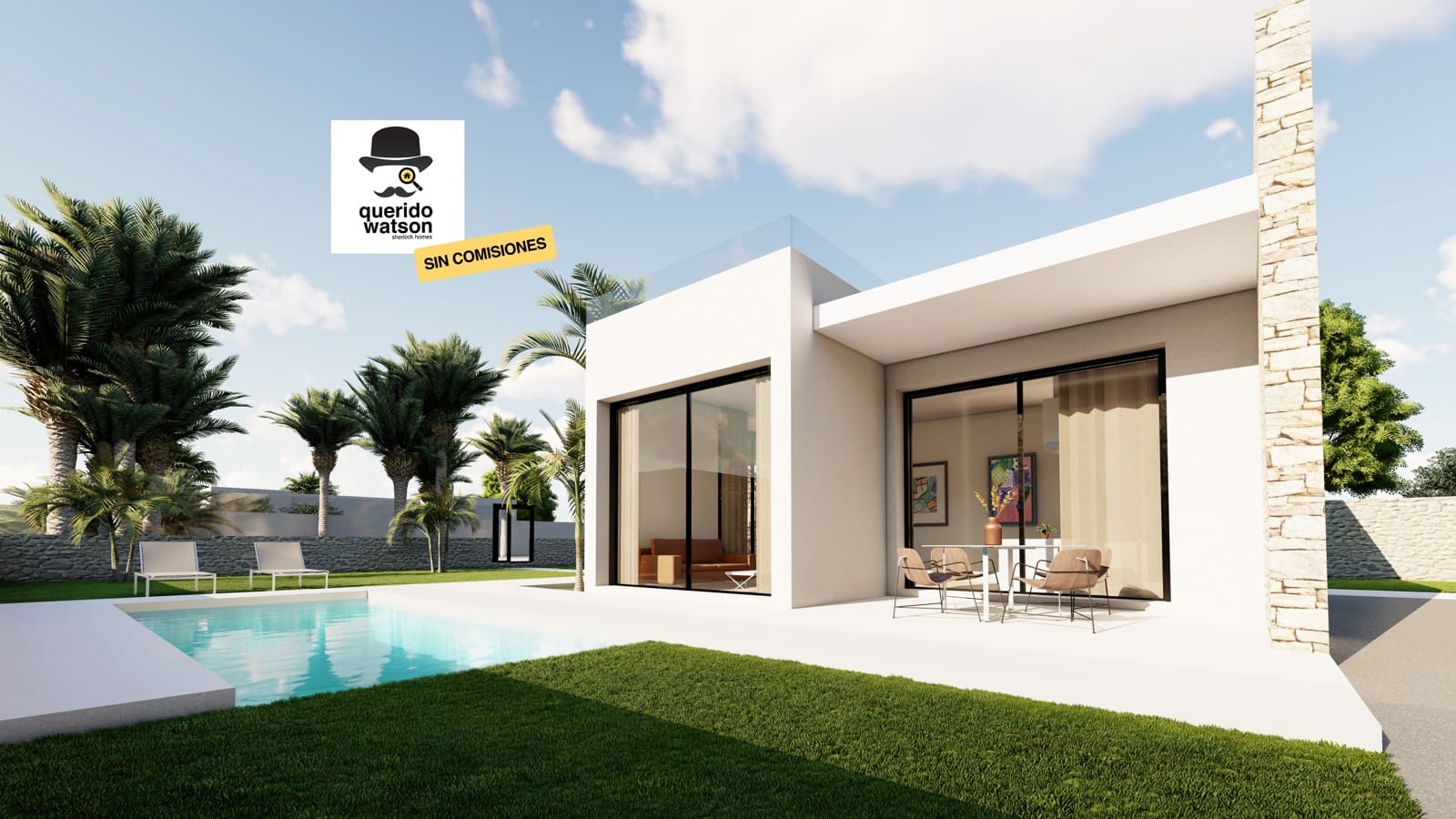 3 soveværelse Villa til salg i La Manga del Mar Menor med swimmingpool garage - € 950.000 (Ref: 9216102)