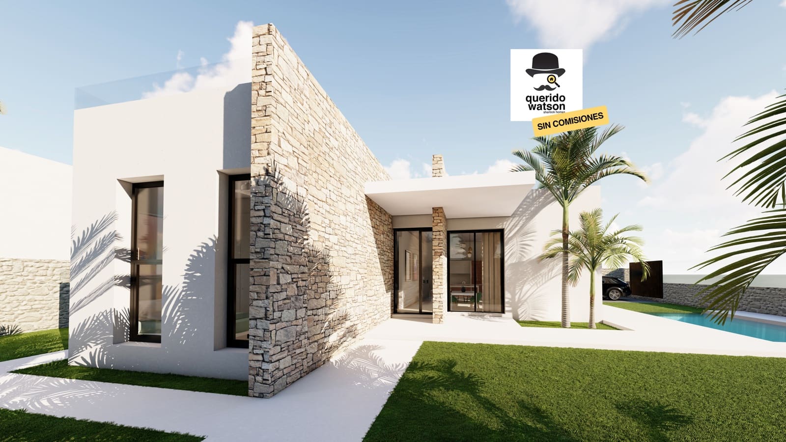 3 soveværelse Villa til salg i La Manga del Mar Menor med swimmingpool garage - € 950.000 (Ref: 9216102)