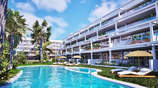 2 soveværelse Strandlejlighed til salg i Mar de Cristal med swimmingpool garage - € 270.000 (Ref: 9270523)