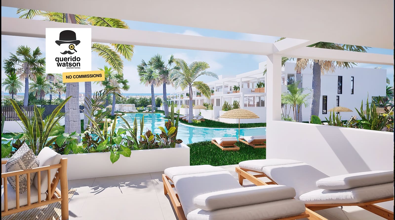 2 soveværelse Strandlejlighed til salg i Mar de Cristal med swimmingpool garage - € 270.000 (Ref: 9270523)