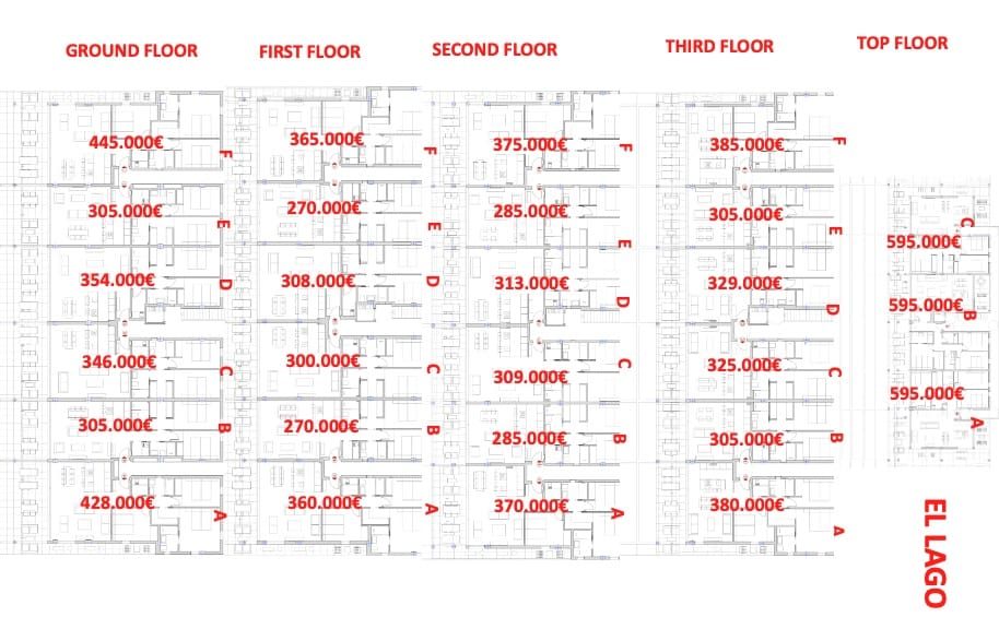 3 makuuhuone Kattohuoneisto myytävänä paikassa Mar de Cristal mukana uima-altaan 
autotalli - 595 000 € (Ref: 9270530)
