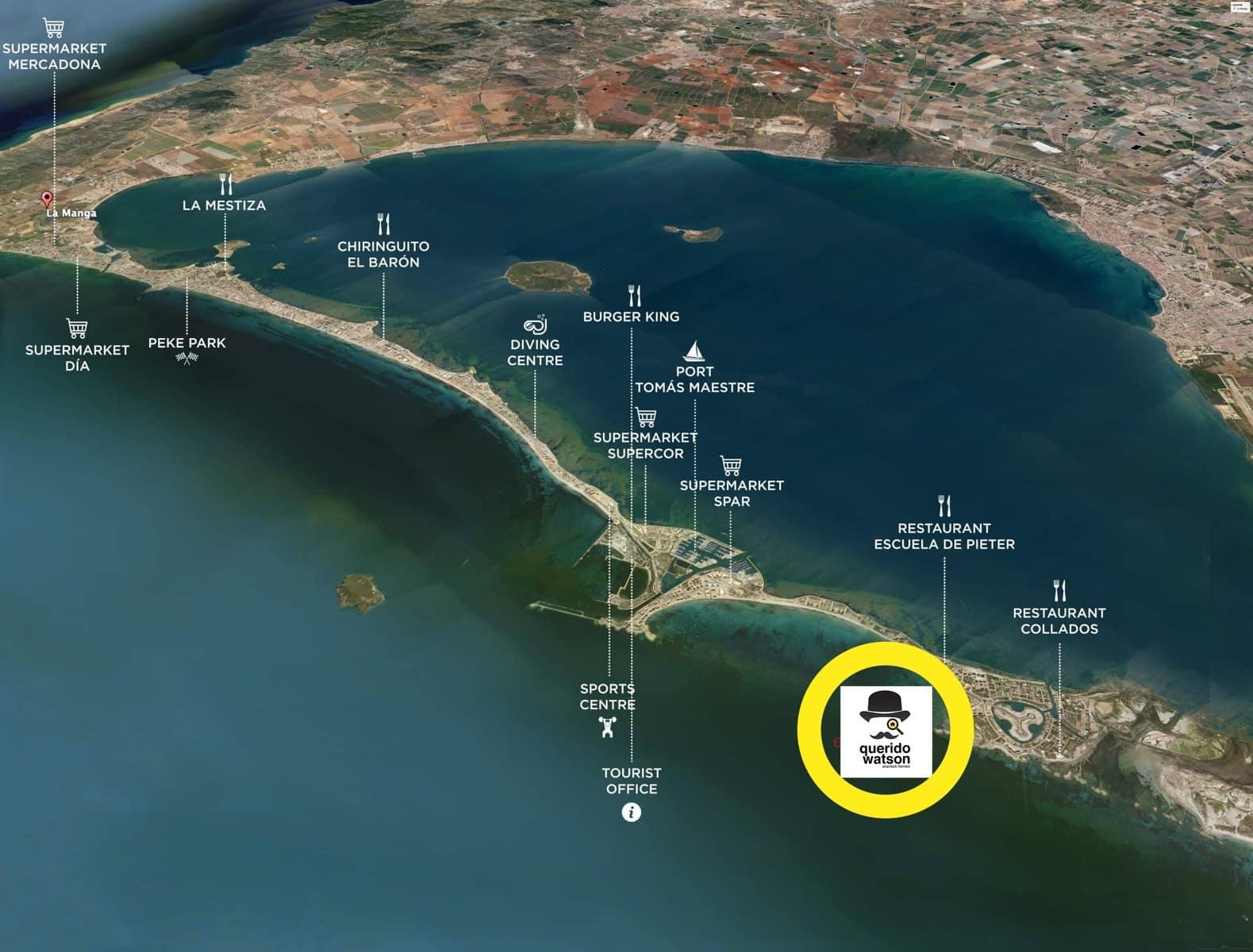 2 bedroom Apartment for sale in La Manga del Mar Menor - € 473,000 (Ref: 9360556)