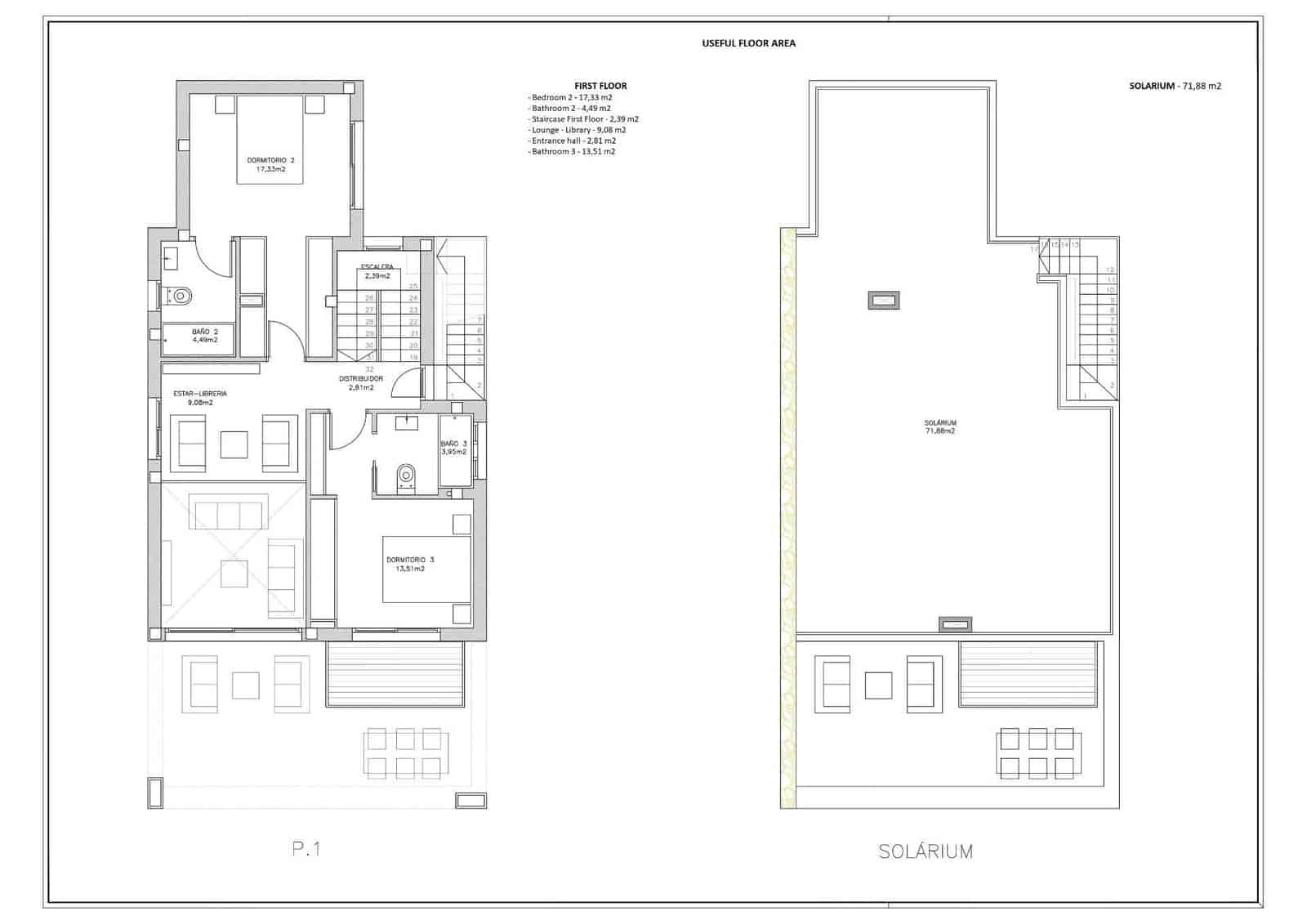 4 camera da letto Villetta a Schiera in vendita in Torrevieja con piscina - 750.000 € (Rif: 10078258)
