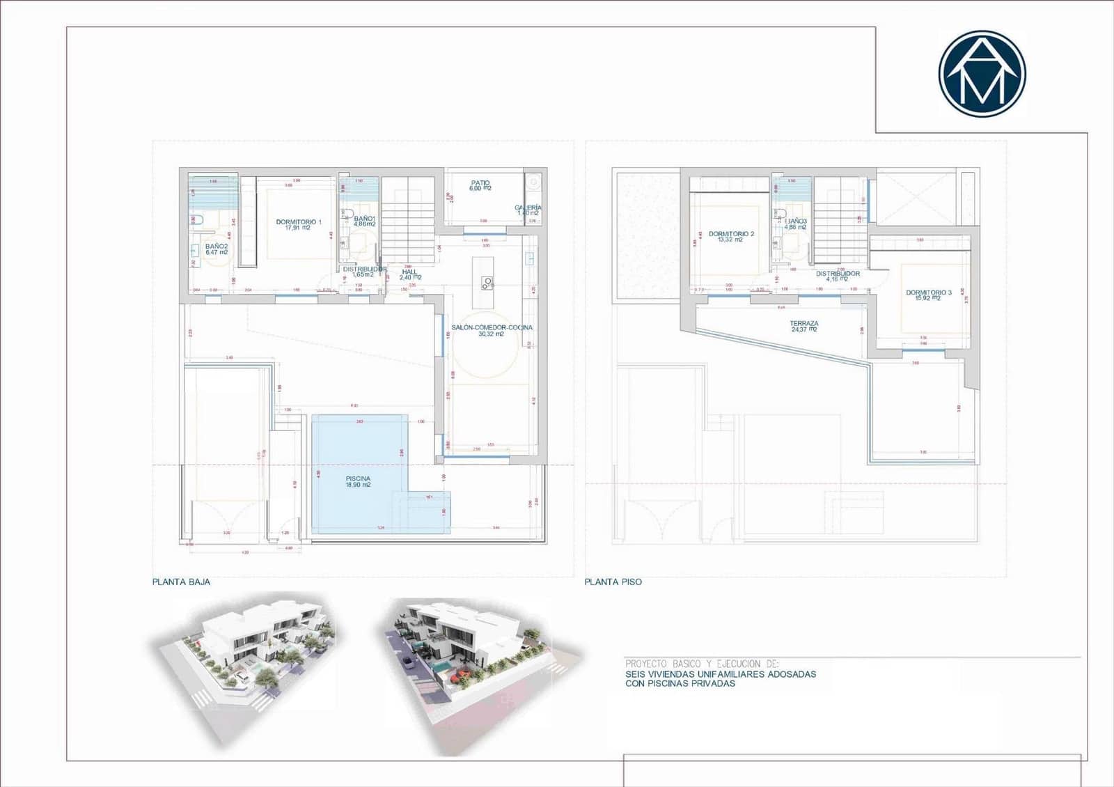 3 Zimmer Reihenhaus zu verkaufen in Dolores mit Pool - 425.000 € (Ref: 10078261)