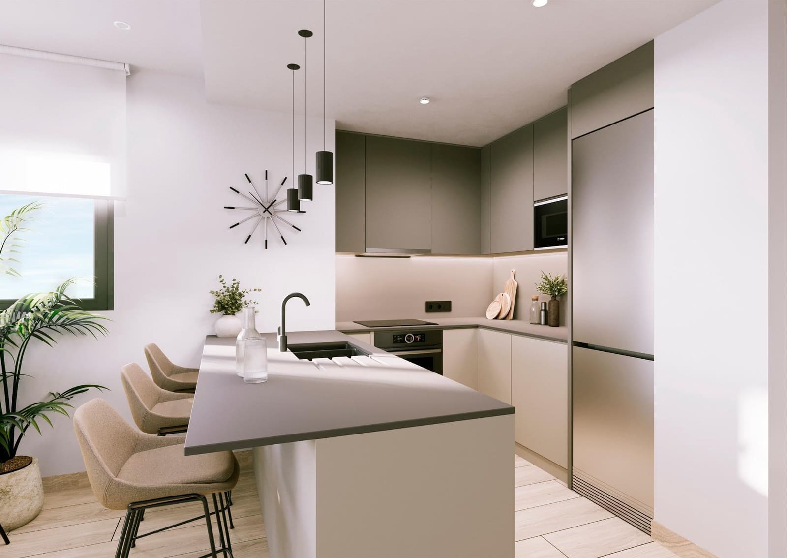 Apartamento de 2 habitaciones en El Limonar en venta con piscina - 305.000 € (Ref: 10078265)