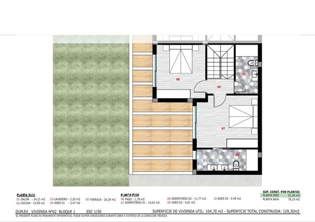 2 Zimmer Apartment zu verkaufen in Monforte del Cid mit Pool - 395.000 € (Ref: 10081443)
