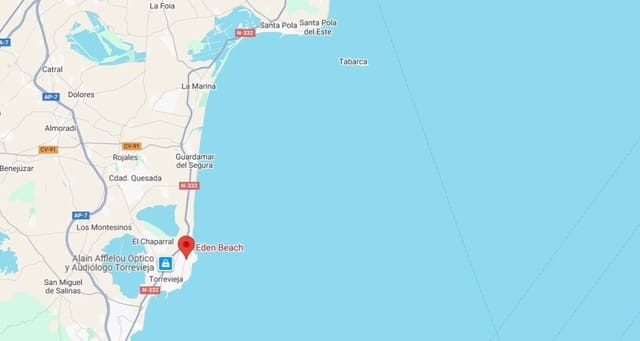 2 makuuhuone Huoneisto myytävänä paikassa Torreblanca, Torrevieja mukana uima-altaan - 330 000 € (Ref: 10081444)