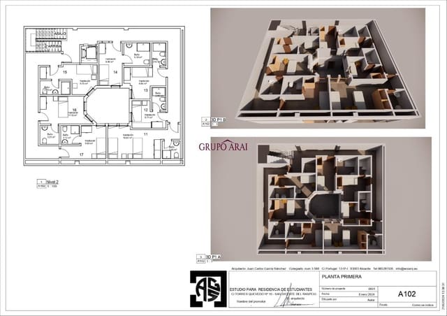 3 soveværelse Erhverv til salg i San Vicente / Sant Vicent del Raspeig - € 200.000 (Ref: 9100875)