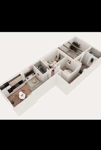 2 soveværelse Lejlighed til salg i El Pla de Sant Josep - L'Asil, Elche / Elx - € 149.000 (Ref: 9403537)