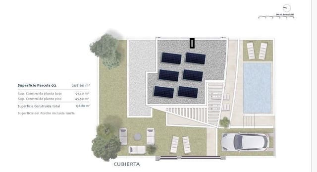3 soveværelse Rækkehus til salg i Dolores med swimmingpool - € 439.000 (Ref: 9770785)