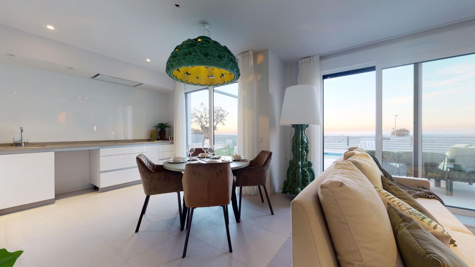 3 sypialnia Willa na sprzedaż w Muchamiel / Mutxamel z basenem - 450 000 € (Ref: 9770797)