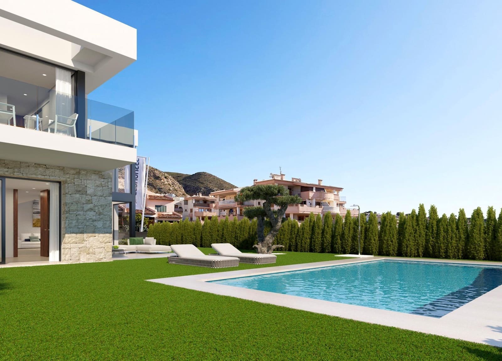 3 Zimmer Villa zu verkaufen in Finestrat mit Pool - 1.195.000 € (Ref: 9770801)