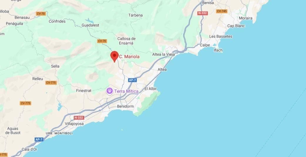 3 makuuhuone Rivitalo myytävänä paikassa Polop mukana uima-altaan - 528 125 € (Ref: 9773245)