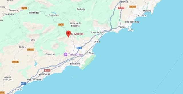 3 makuuhuone Rivitalo myytävänä paikassa Polop mukana uima-altaan - 528 125 € (Ref: 9773245)