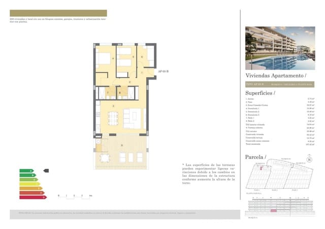 3 soveværelse Lejlighed til salg i Muchamiel / Mutxamel med swimmingpool - € 310.500 (Ref: 9773257)