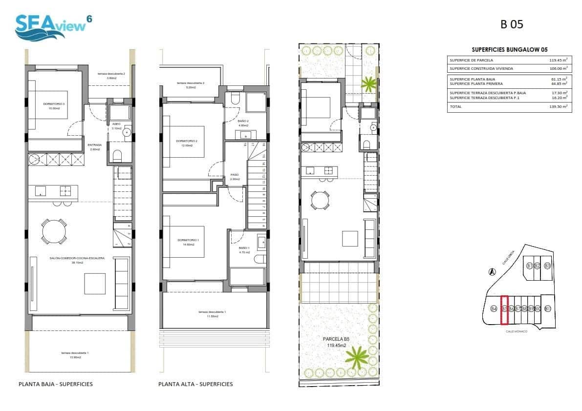 3 sypialnia Dom szeregowy na sprzedaż w Finestrat z basenem - 535 000 € (Ref: 9799419)
