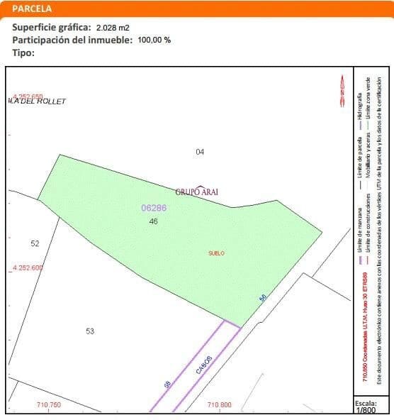 Tomt till salu i San Vicente / Sant Vicent del Raspeig - 100 000 € (Ref: 9804502)