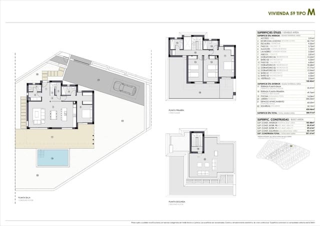 4 chambre Villa/Maison à vendre à Polop avec piscine - 979 700 € (Ref: 9839476)